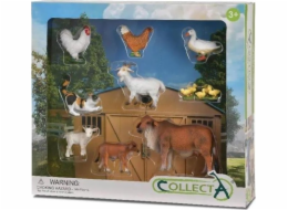 Figurka Dante Farm Animals. Sada 9 kusů