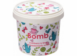 Bomb Cosmetics BOMB COSMETICS_Cranberry Lime Sprchový peeling cukrový sprchový peeling Brusinkový Lime 400g