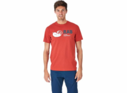 Rab Pánské tričko Stance Vintage Tee Red Clay rS