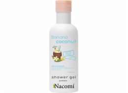 Nacomi Nacomi Sprchový gel Banán a kokos sprchový gel 300 ml