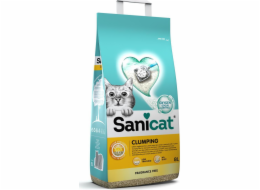 Sanicat Clumping stelivo pro kočky, stelivo, pro kočky, bentonit, bez zápachu, 8l, hrudkující