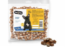 Hau&Miau Pausesnack pamlsek pro psy, rybí kroužky 500g