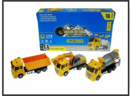 Hipo Construction truck 3 designy 20cm (HXAT16)