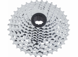 MICROSHIFT XLE 10rychlostní kazeta, ocel, kompatibilní se Shimano, 11-13-15-17-19-21-24-28-32-36, chrom, (NOVINKA)