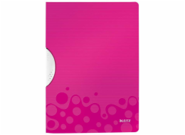 Leitz WOW Folder with clip Pink (41850023)