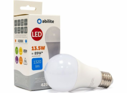 Abilite LED ŽÁROVKA ABILITE CLASSIC MILKY NEUTRAL E27 13,5W/230V 1320LM A60