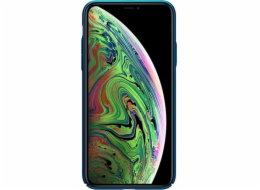 Nillkin Nillkin Super Frosted Shield – pouzdro Apple iPhone 11 Pro Max s výřezem loga (paví modrá)