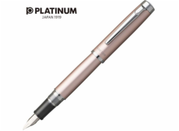 Plnicí pero Platinum PLATINUM Proycon Luster Rose Gold, M, růžové