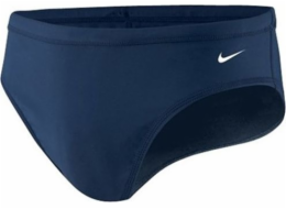 Nike Dětské plavky Poly Solid Brief půlnoční námořnictvo velikost S (NESS9739-440)