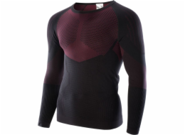 Hi-Tec Thermal prádlo pánská mikina Hino Top černo-červená velikost XL/XXL