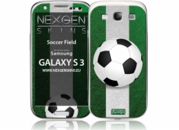 Nexgen Skins Nexgen Skins - Sada skinů pro pouzdro s 3D efektem Samsung GALAXY S III (Soccer Field 3D) univerzální