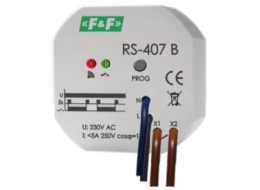 F&F Rádiové ovládací relé 230V AC 1P RS-407B