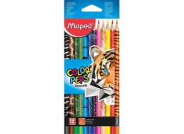 Pastelky Maped Colorpeps Animal 12 barev MAPED