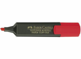 Zvýrazňovač Faber-Castell Red