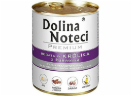 Dolina Noteci Dolina Noteci Prémiové krmivo králík s brusinkami 800g pro dospělé psy univerzální