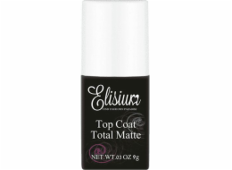 Elisium ELISIUM_Top Coat Total Matte matný top pro hybridní laky na nehty 9g