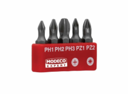 Modeco Sada hrotů 25mm PH1-PH3 A PZ1-PZ2 5 ks. - MN-15-512