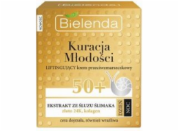 Bielenda Pleťový krém proti vráskám s extraktem ze šnečího slizu 50+ na den/noc 50ml