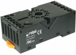 Relpol Zásuvka pro relé R15 3P 12A 300V AC GZP11 (2613506)