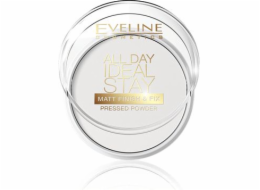 Eveline All Day Ideal Stay Pressed pudr matující Matt Finish & Fix 1 ks