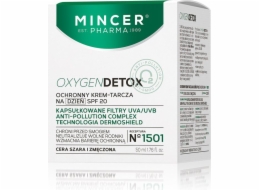 Mincer Pharma Oxygen Detox Ochranný denní krém-Shield SPF20 č. 1501 50ml