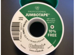 Unipak Teflon Jumbotape pro vodní instalace 19 mm x 16,5 m (13116)