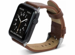 X-doria X-Doria Lux Band - Kožený řemínek pro Apple Watch 38mm (hnědý) univerzální