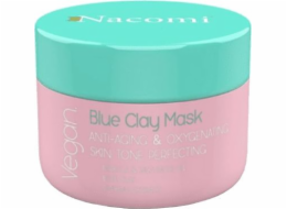 Nacomi NACOMI_Vegan Blue Clay Mask Anti Aging Oxygenující modrá okysličující maska proti vráskám 50ml