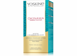 Yoskine Okinawa Green Caviar Japonské dvojité liftingové kaviárové sérum pod krém na obličej a oční okolí 30 ml