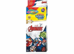 Patio Tempera barvy Colorino Kids 12 barev Avengers 12 ml