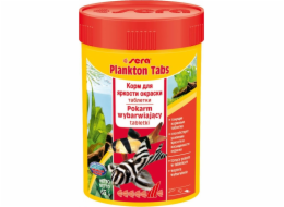 Sera Plankton Tabs Nature 100 ml - krmivo zvýrazňující barvu v tabletách