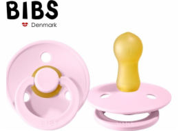 Bryndáčky BIBS BABY PINK M Hevea Gumový dudlík