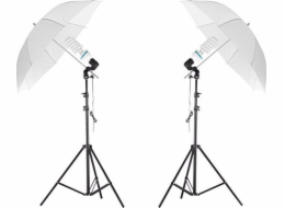 Massa studiová lampa OSVĚTLENÍ SET 2x600W 5500K