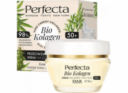 PERFECTA Perfecta Bio Collagen 50+ denní a noční krém proti vráskám 50ml | DOPRAVA ZDARMA OD 250 PLN