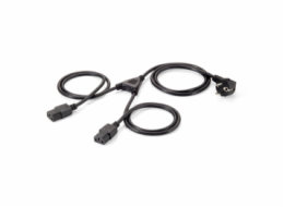 Vybavte napájecí kabel PWR CBL Y-VER 2XIEC - 112220