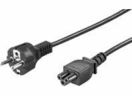 MicroConnect napájecí kabel CEE 7/7 - C5 1m