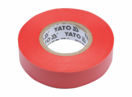 Yato Electrical izolační páska 15x0,13mm/20m PVC izolace-max 40kV červená - YT-81592