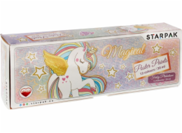 Plakátové barvy Starpak Unicorn 12 barev 20 ml