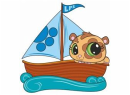 Samolepka BOO DEKORACE NA STĚNU Littlest Pet Shop