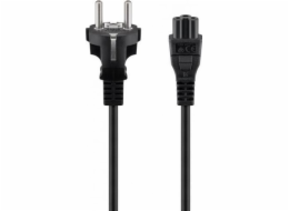 Goobay napájecí kabel C5 napájecí kabel 1m, černý 57846