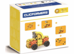 Clics Klocki Clicformers řemeslná sada žlutá 25 prvků
