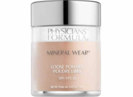 Physicians Formula PHYSICIANS FORMULA_Mineral Wear Loose Powder Poudre Libre SPF16 fixační sypký pudr na obličej Creamy Natural 12g