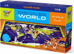 Crocodile Creek Explorer Puzzle - Svět