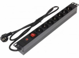 Delta Power strip 19 1U 7x Schuko (L19/7F)