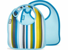 Built Mess Mate Baby Blue Stripe Bib 2 ks.