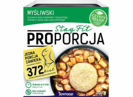 JoyFood Kuře v myslivecké omáčce s bulgurem a zeleninou 300g