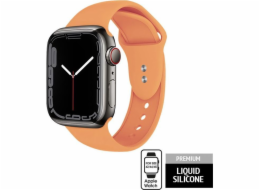 Kapalný řemínek Crong Crong pro Apple Watch 42/44/45 mm oranžový