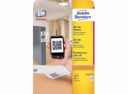 Avery Zweckform ETYK.ZF L7121-25 PRO QR KÓDY 45X45MM ŠTÍTEK