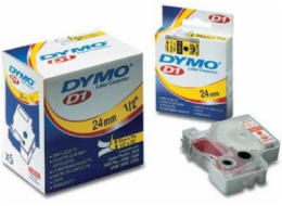 Dymo páska S0720500 (černá na čiré) typ D1