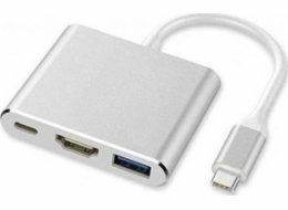 USB adaptér KONVERZE Z USB TYPU C NA HDMI 4K USB PD TV TABLET